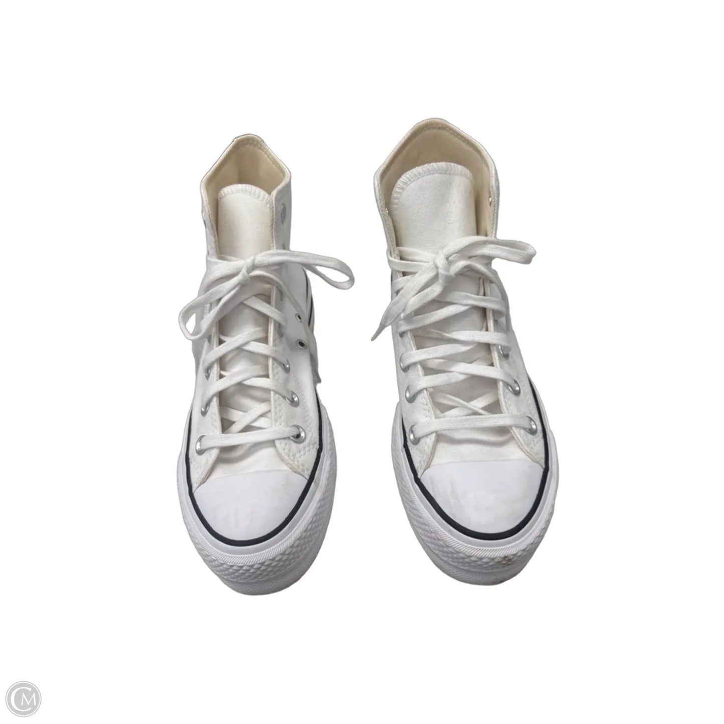 Shoes Athletic By Converse In White, Size: 7
