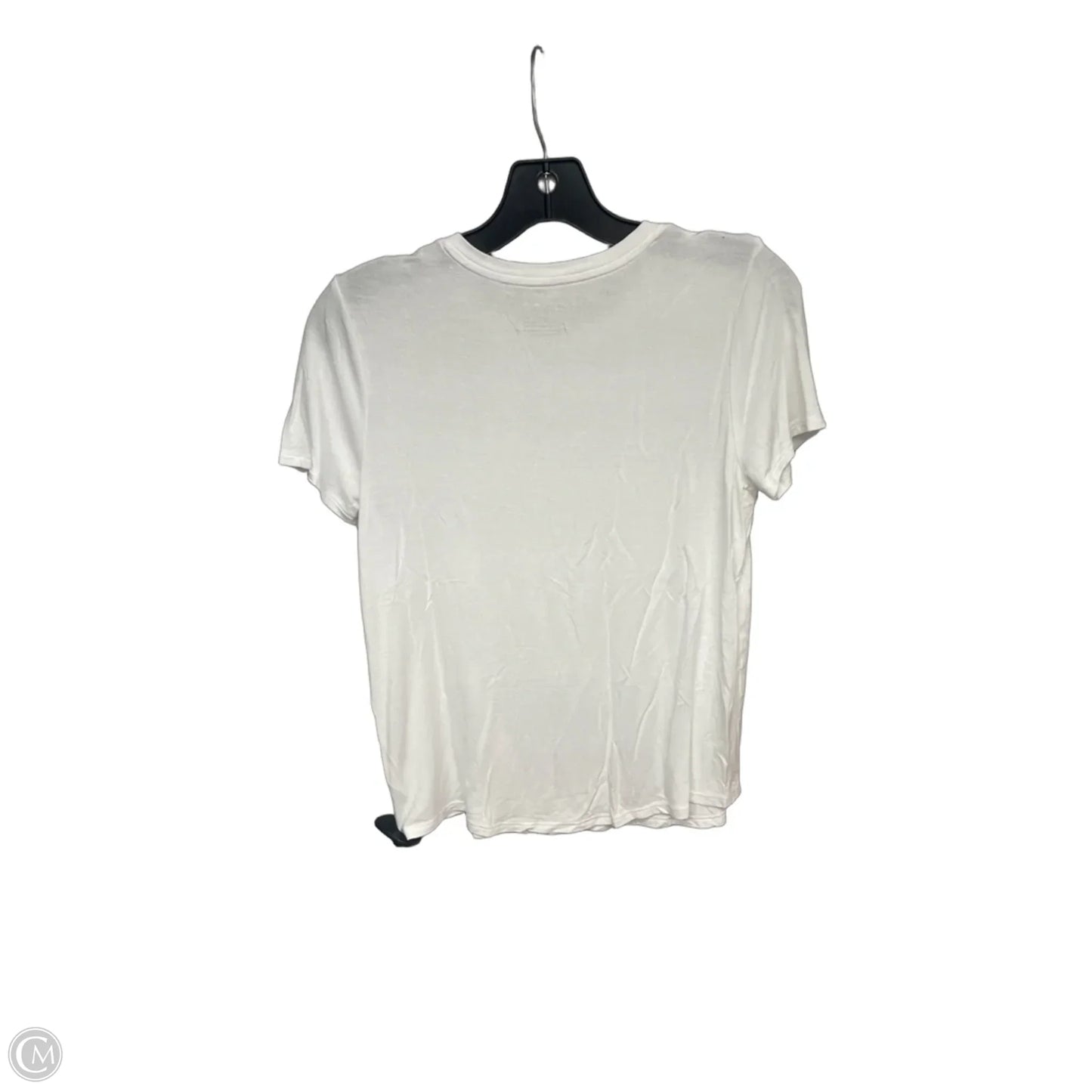 Top Short Sleeve Basic By Tahari In White, Size: S