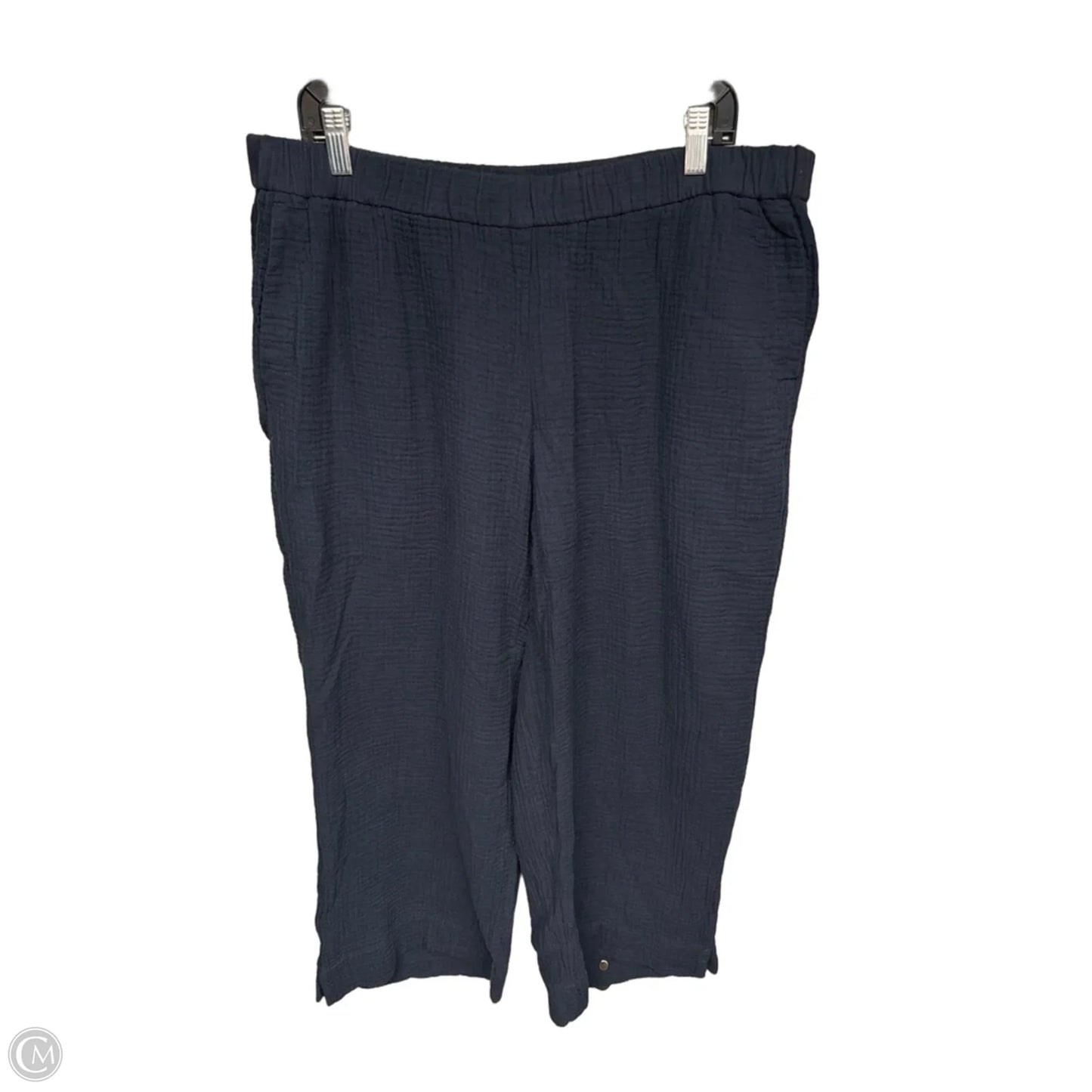 Pants Wide Leg By J. Jill In Blue, Size: Xl