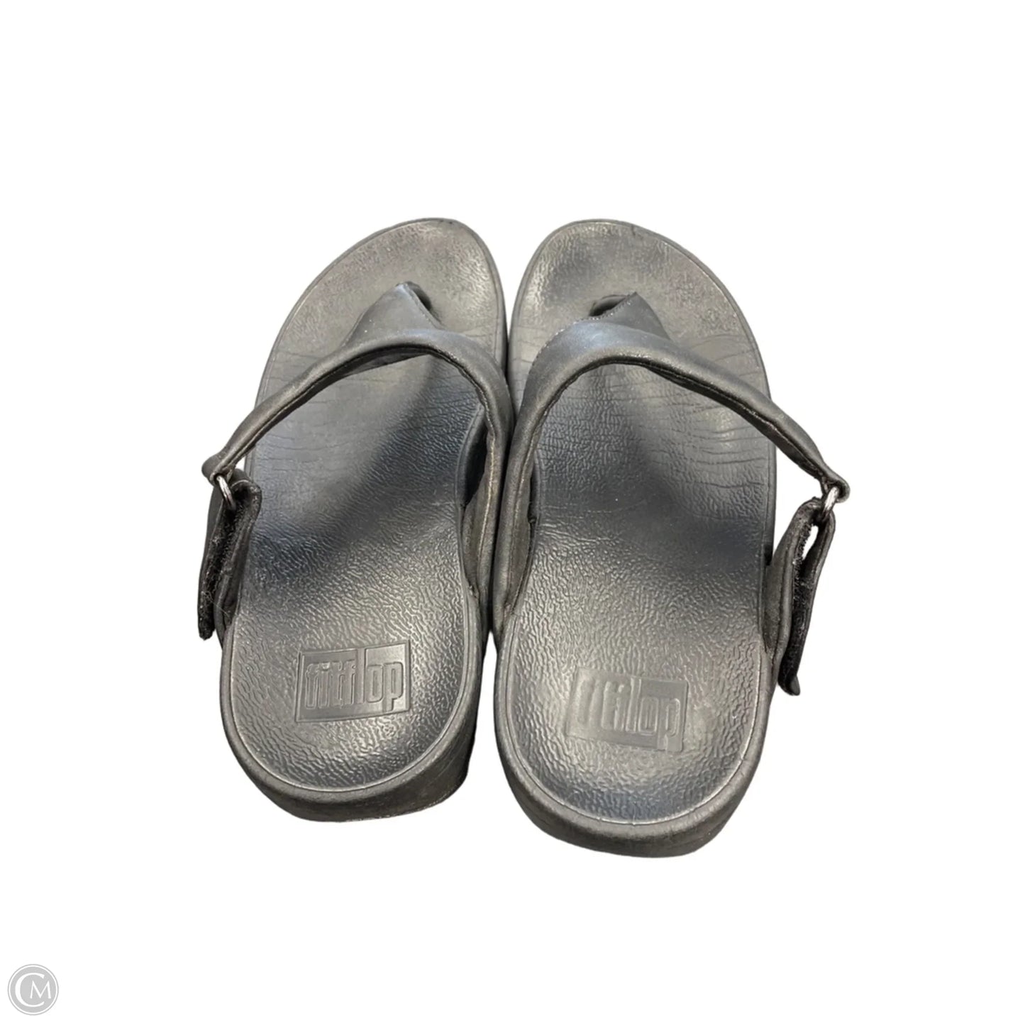 Sandals Flip Flops By Fitflop In Black, Size: 7