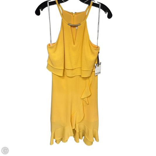 Dress Party Midi By Kensie In Yellow, Size: 4