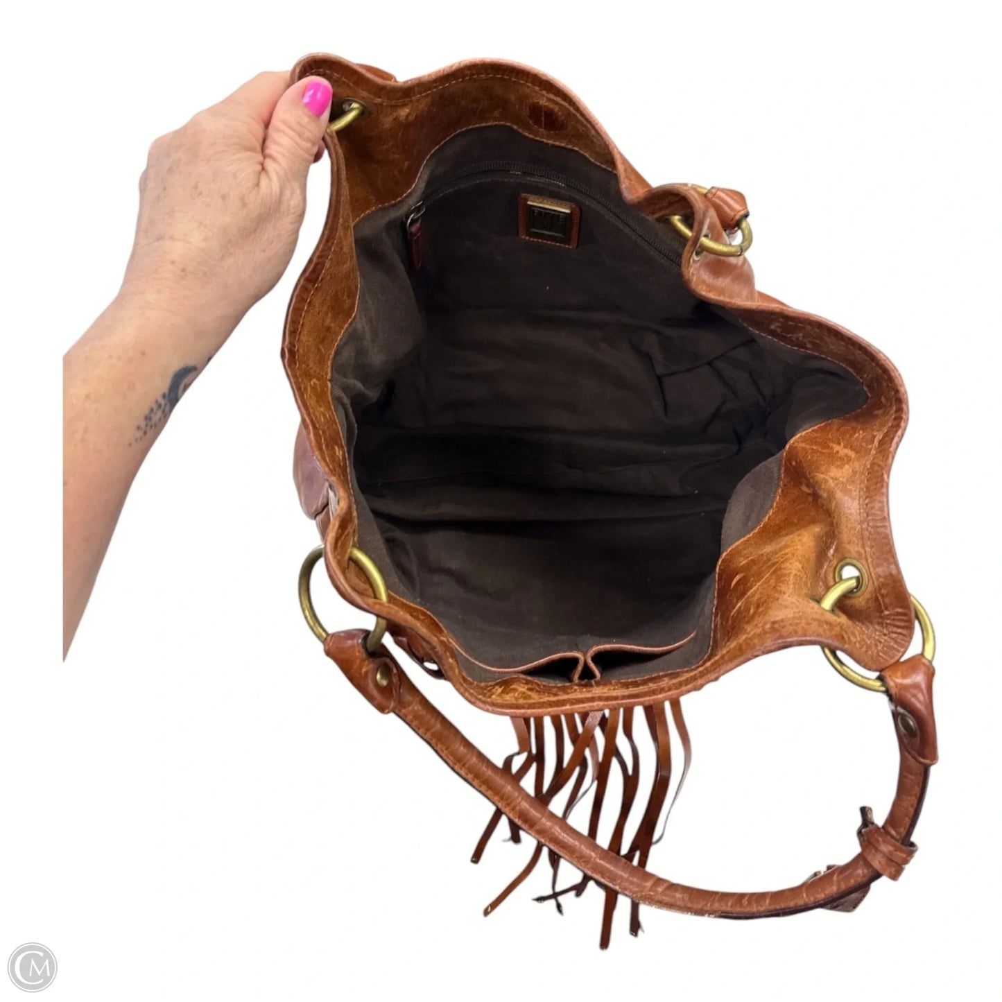 Handbag Designer By Frye, Size: Large