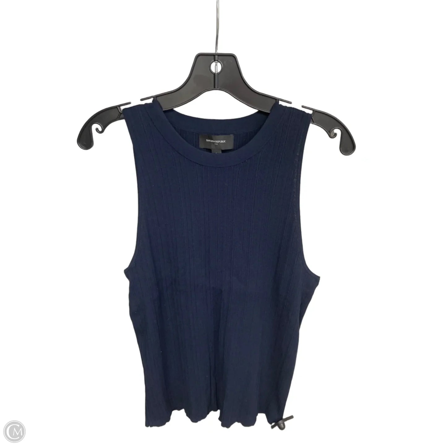 Tank Top By Banana Republic In Navy, Size: L