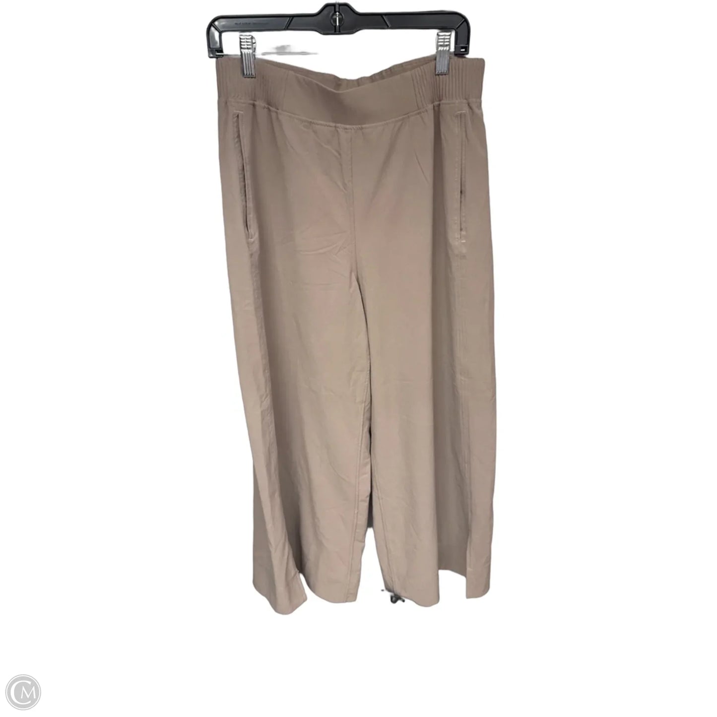 Athletic Pants By Lululemon In Taupe, Size: L
