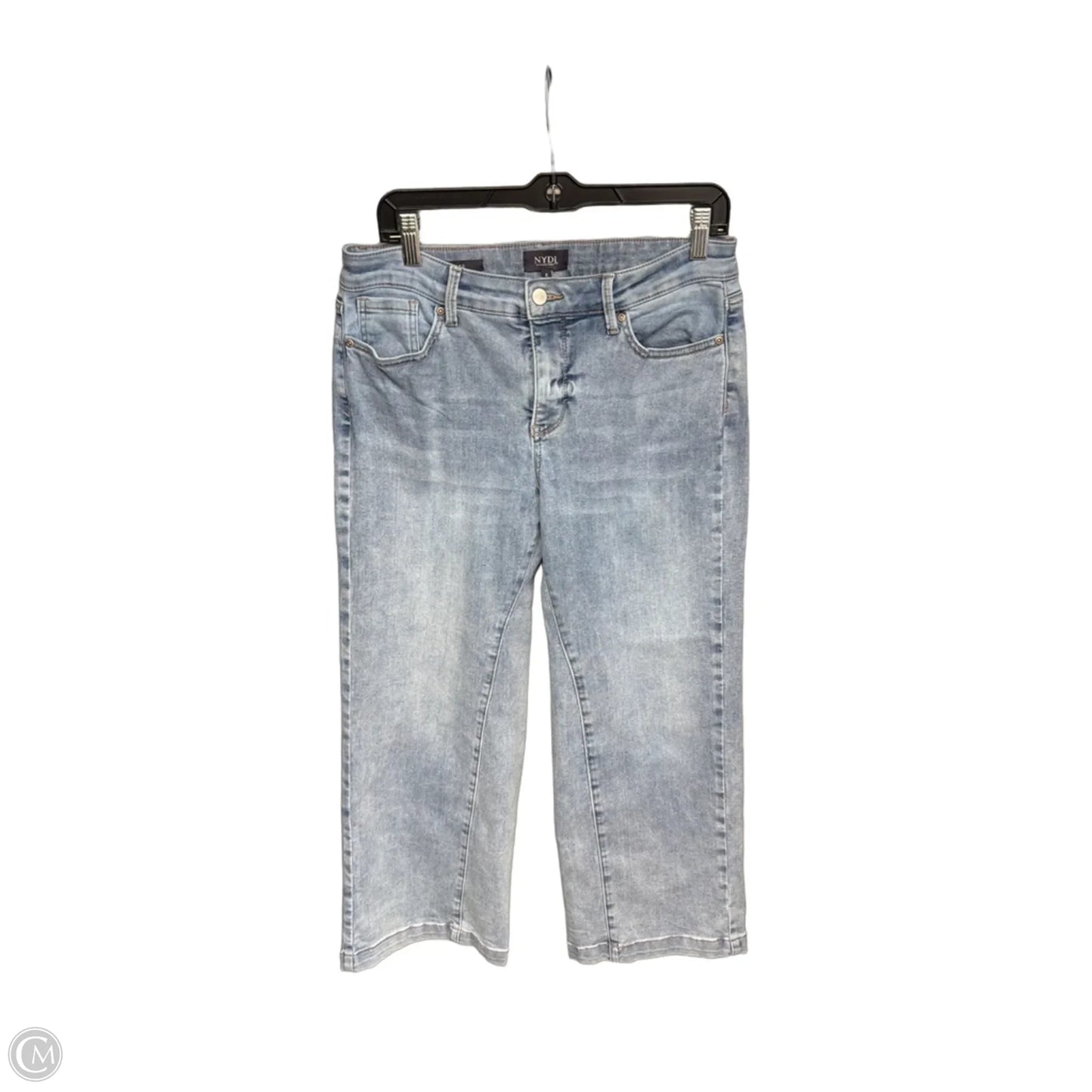 Jeans Wide Leg By Not Your Daughters Jeans In Blue Denim, Size: 8