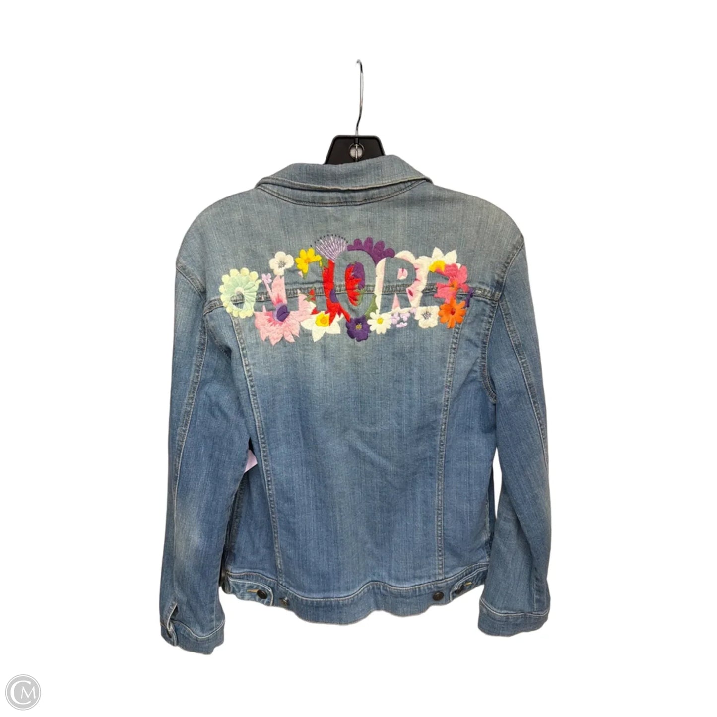 Jacket Denim By Pilcro In Blue Denim, Size: S