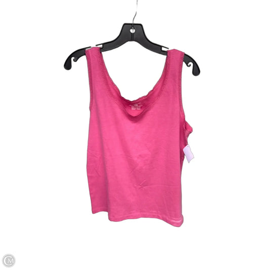 Top Cami By Jones New York In Pink, Size: Xl