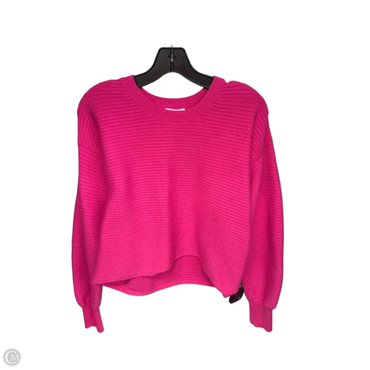 Sweater By Good American In Pink, Size: S