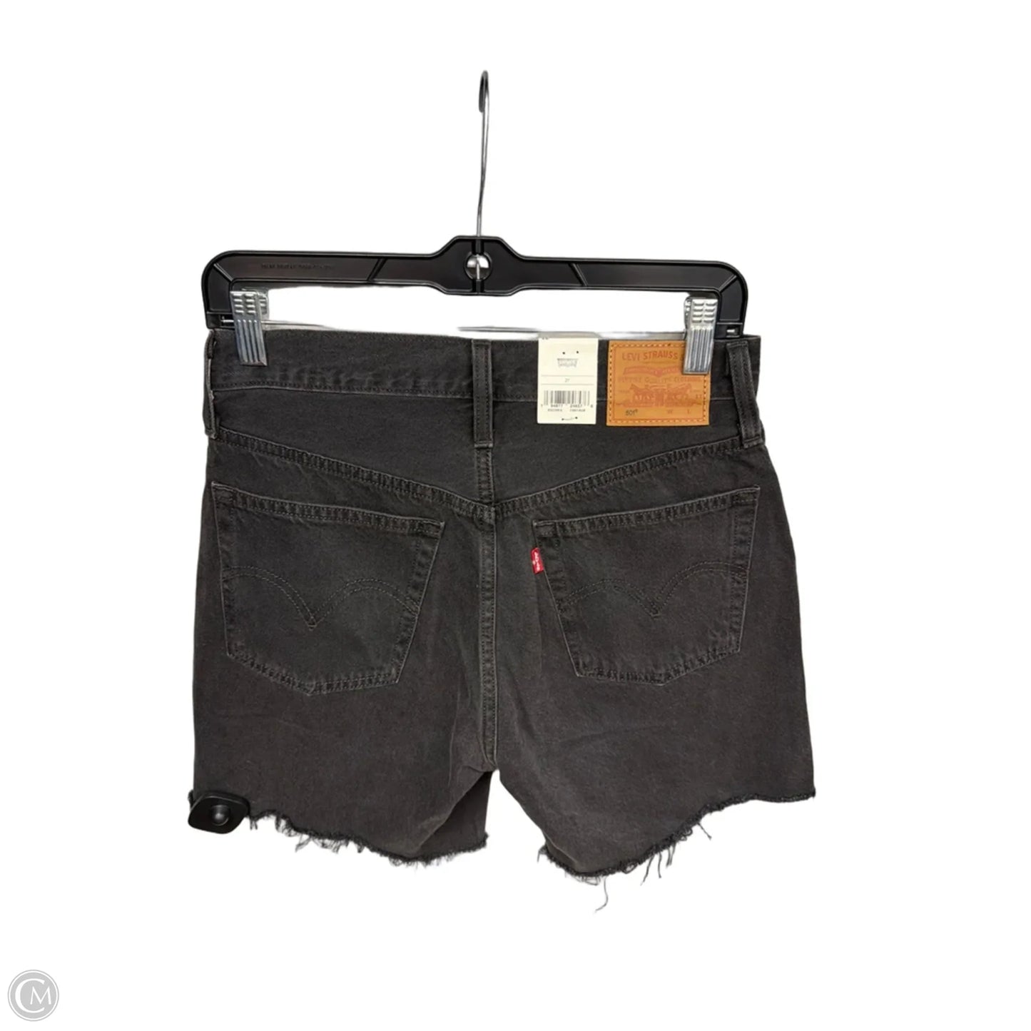Shorts By Levis In Black Denim, Size: 4