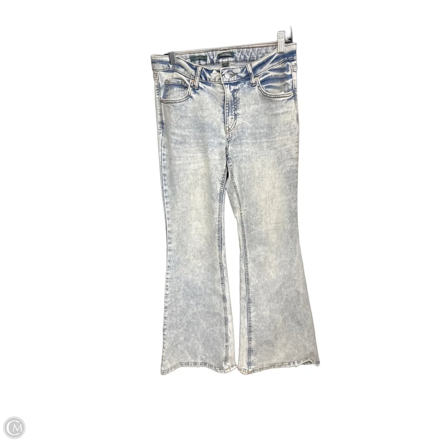 Jeans Flared By Wild Fable In Blue Denim, Size: 10