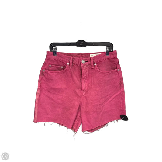 Shorts Designer By Rag And Bone In Pink, Size: 10