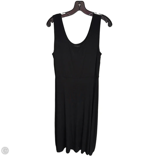 Dress Casual Maxi By Nicole Miller In Black, Size: L