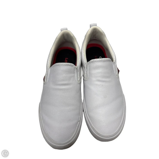 Shoes Flats By Levis In White, Size: 7
