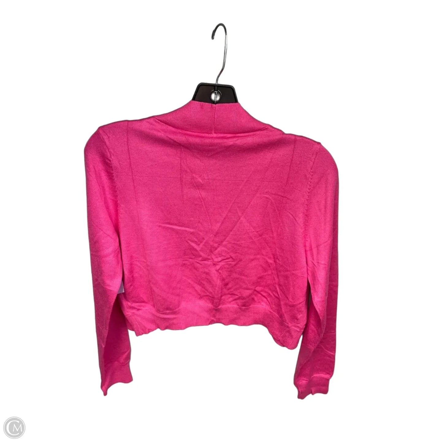 Cardigan By Clothes Mentor In Pink, Size: S