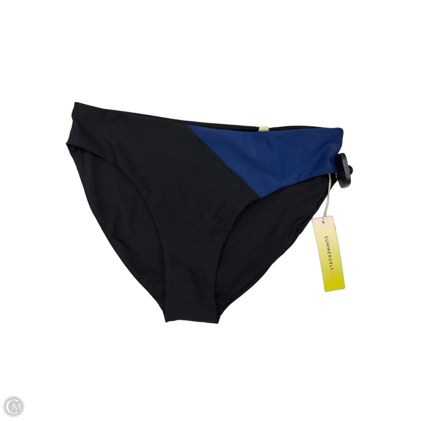 Swimsuit Bottom By Summersalt In Black & Blue, Size: 6
