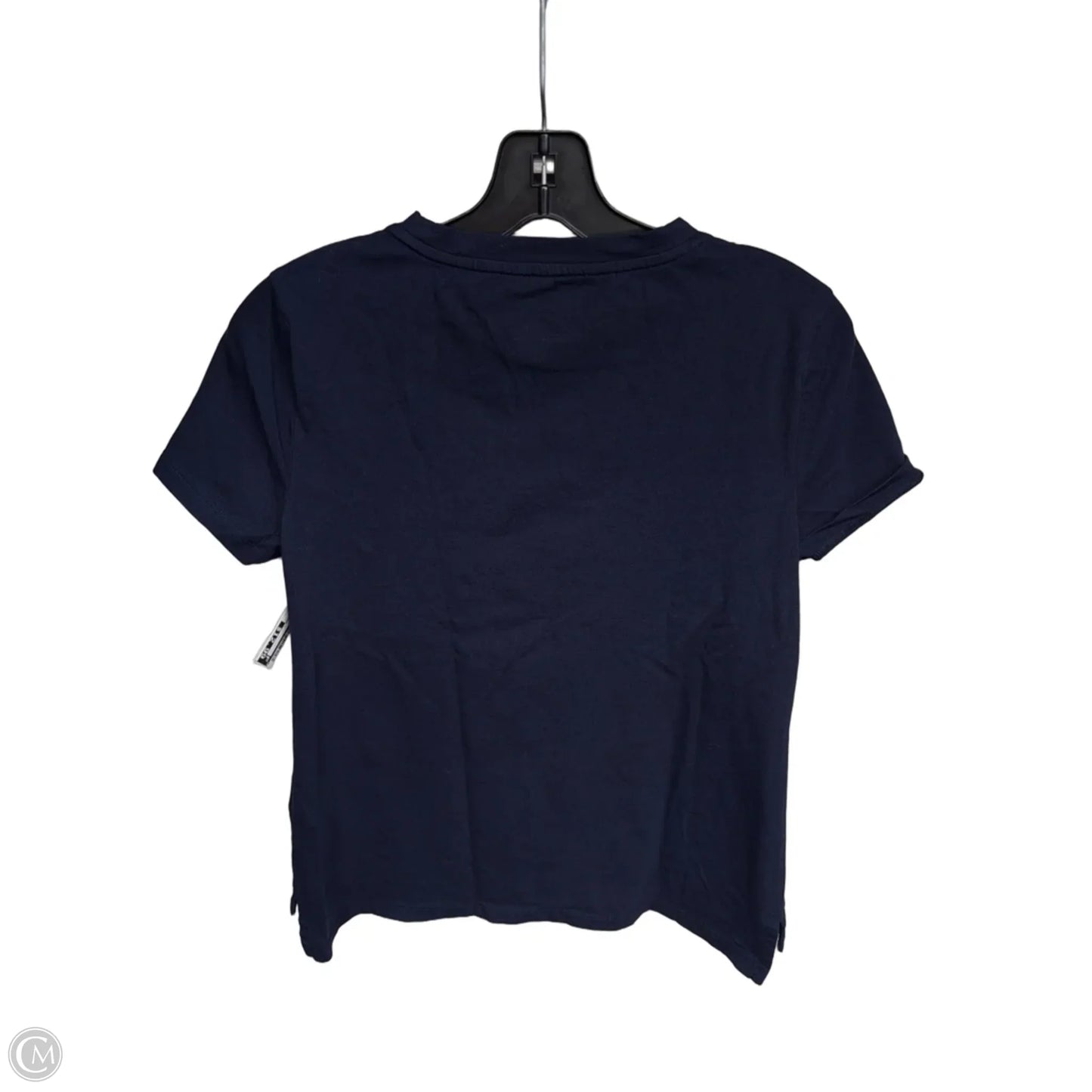 Top Short Sleeve By Talbots In Blue, Size: S