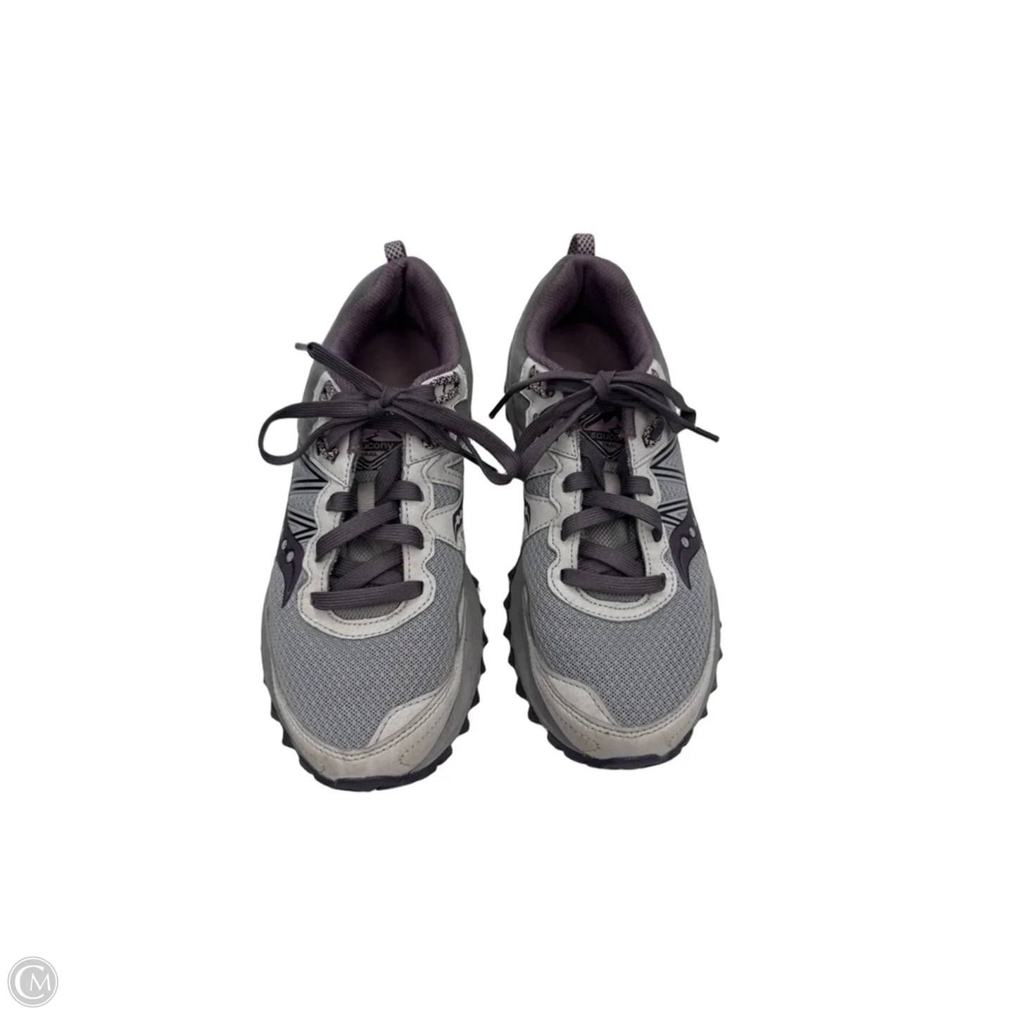 Shoes Athletic By Saucony In Grey & Purple, Size: 8