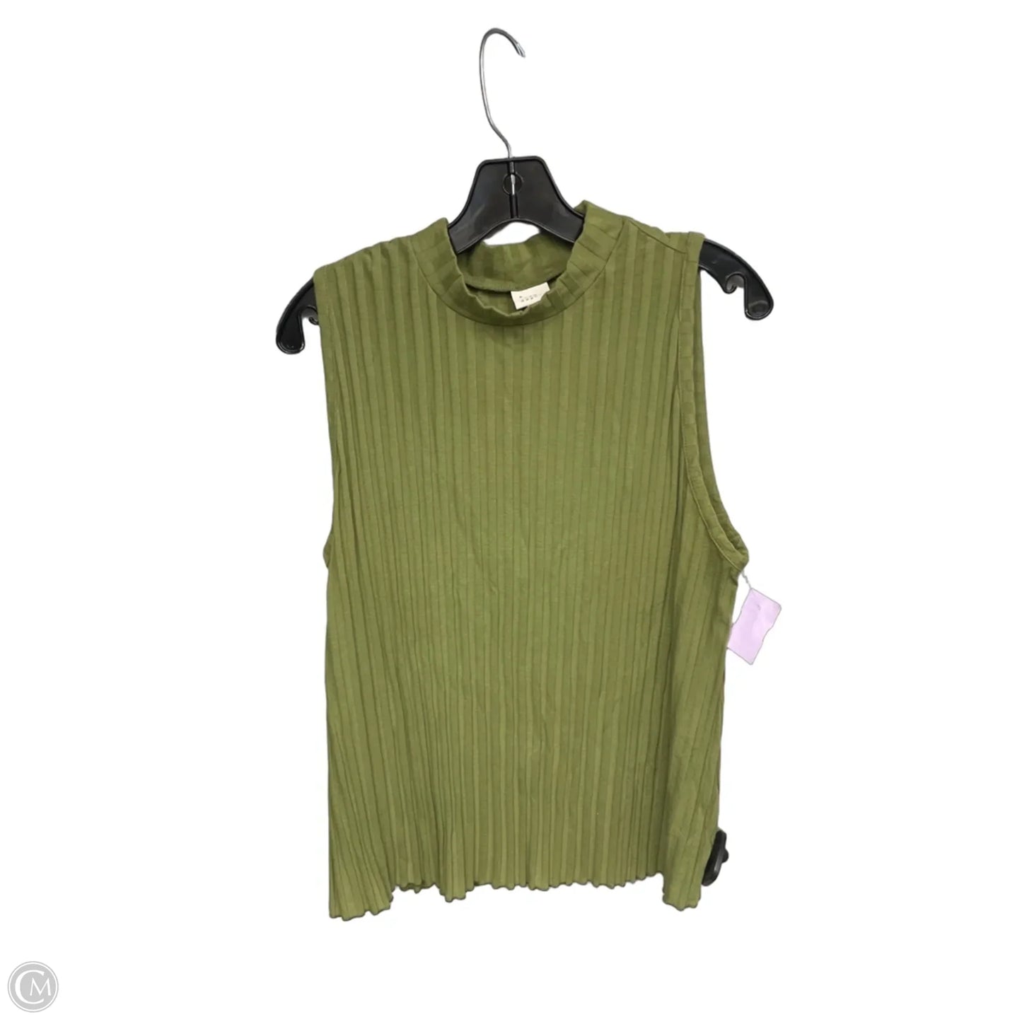 Top Sleeveless By A New Day In Green, Size: Xxl