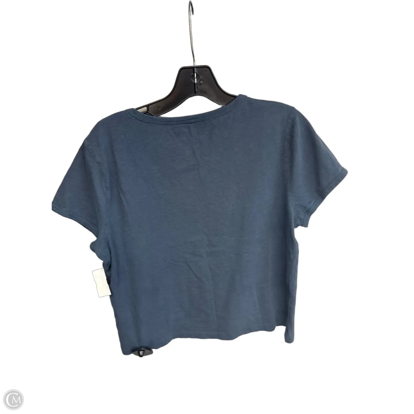 Top Short Sleeve By J. Crew In Blue, Size: L