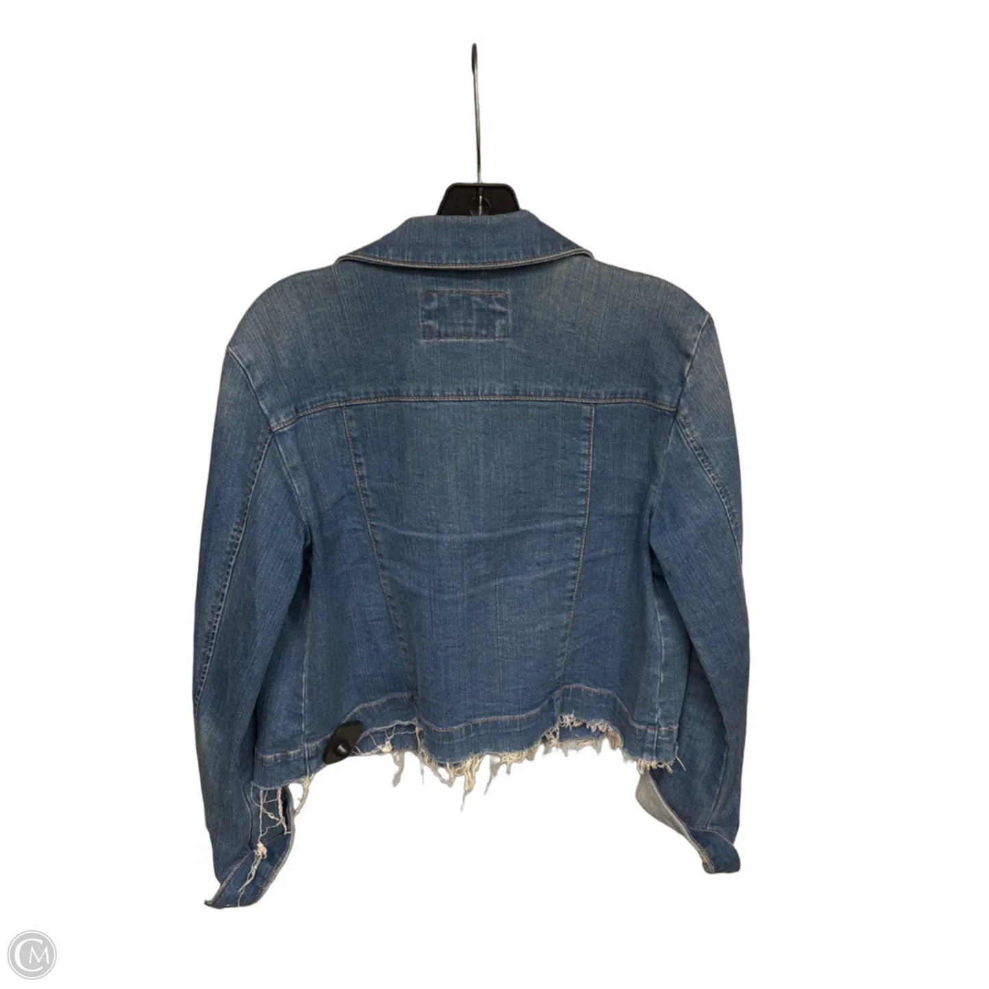 Jacket Denim By Loft In Blue Denim, Size: S
