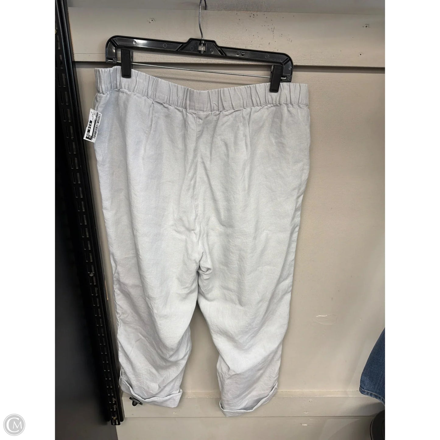 Pants Linen By J. Jill In Blue, Size: Xlp