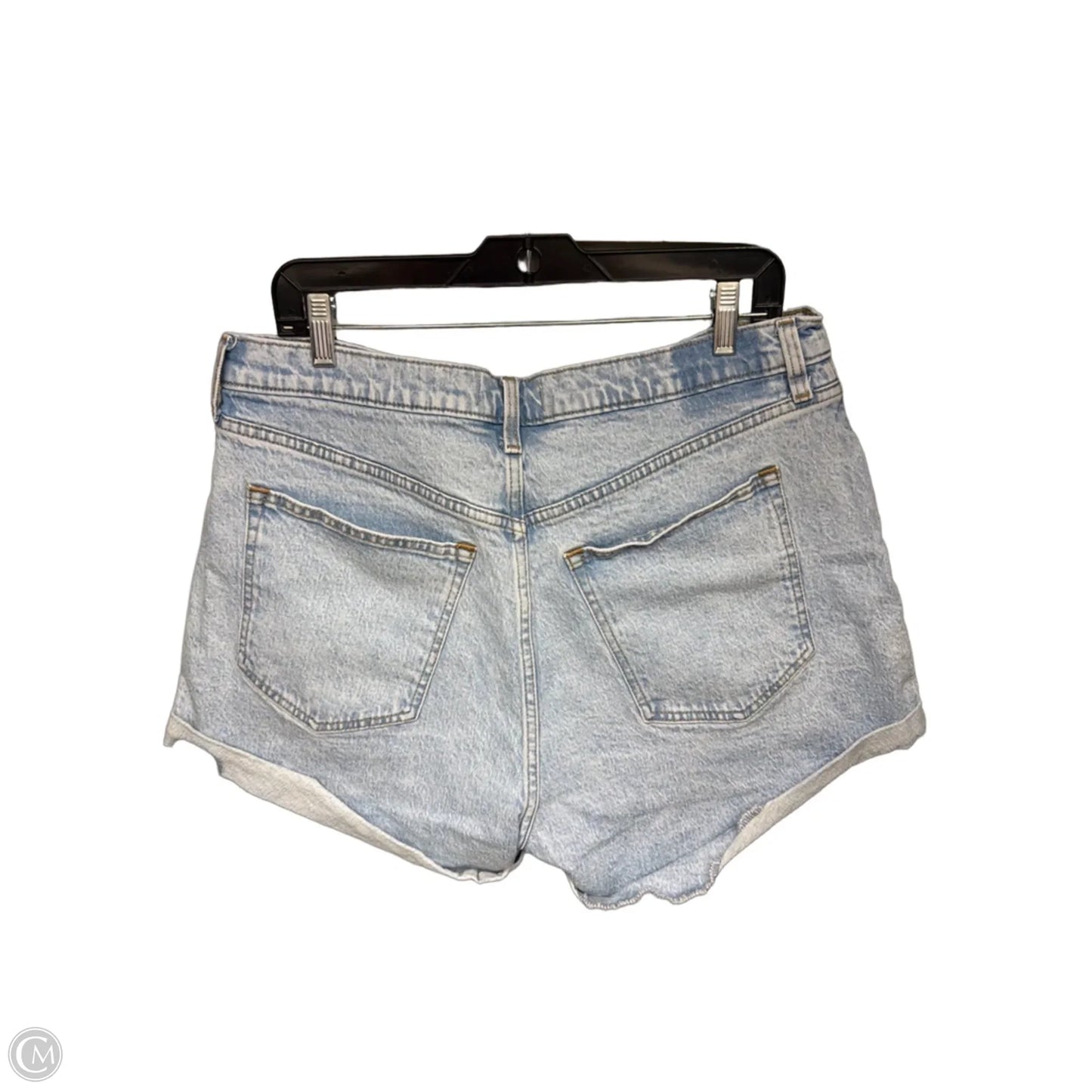 Shorts By Abercrombie And Fitch In Blue Denim, Size: 16