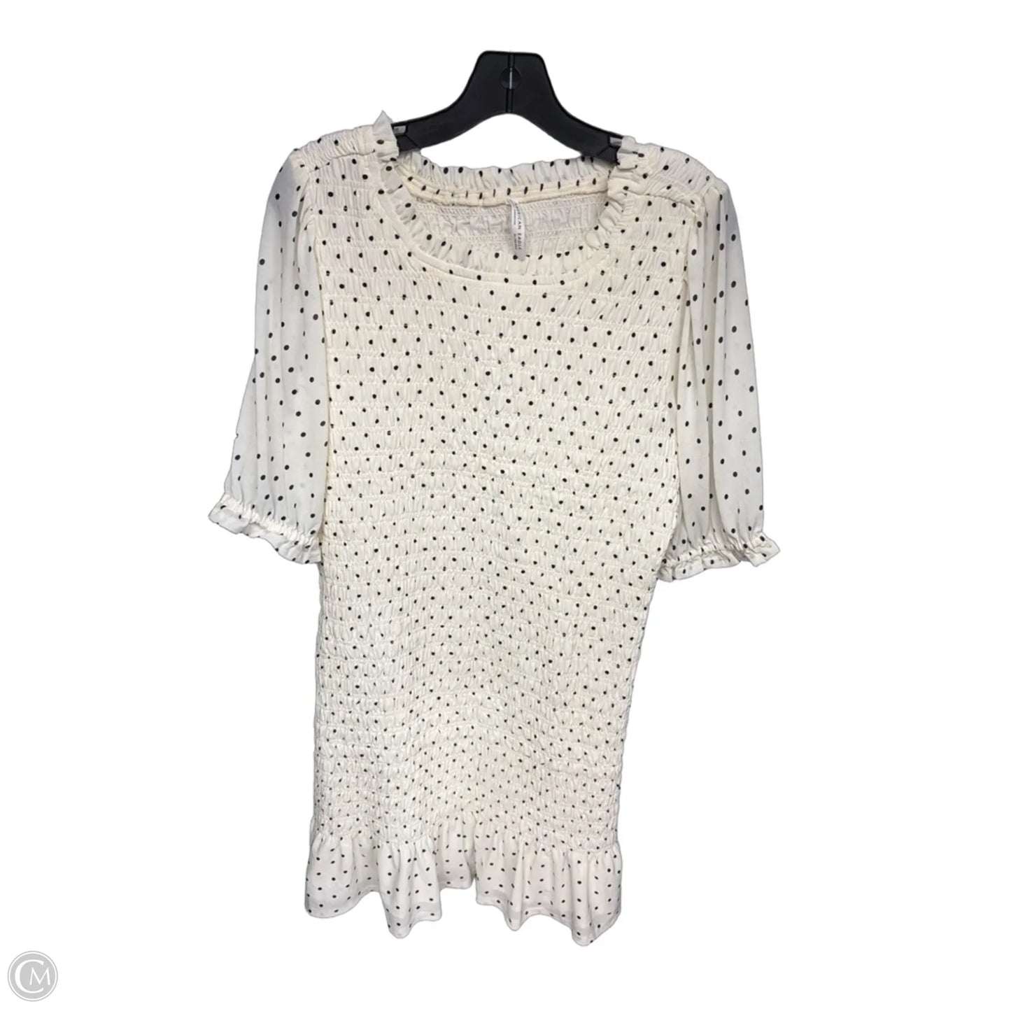 Dress Casual Midi By American Eagle In Polkadot Pattern, Size: Xl