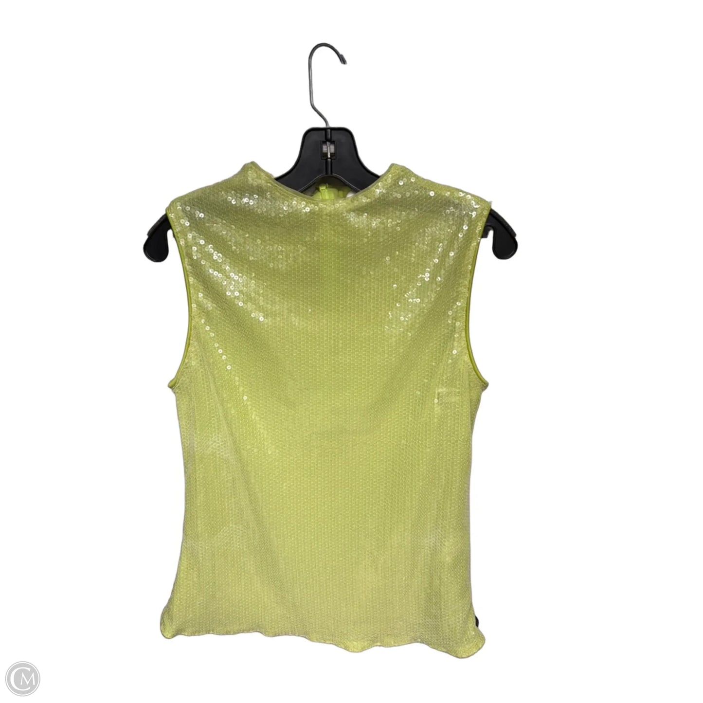 Top Sleeveless By Missguided In Green, Size: L