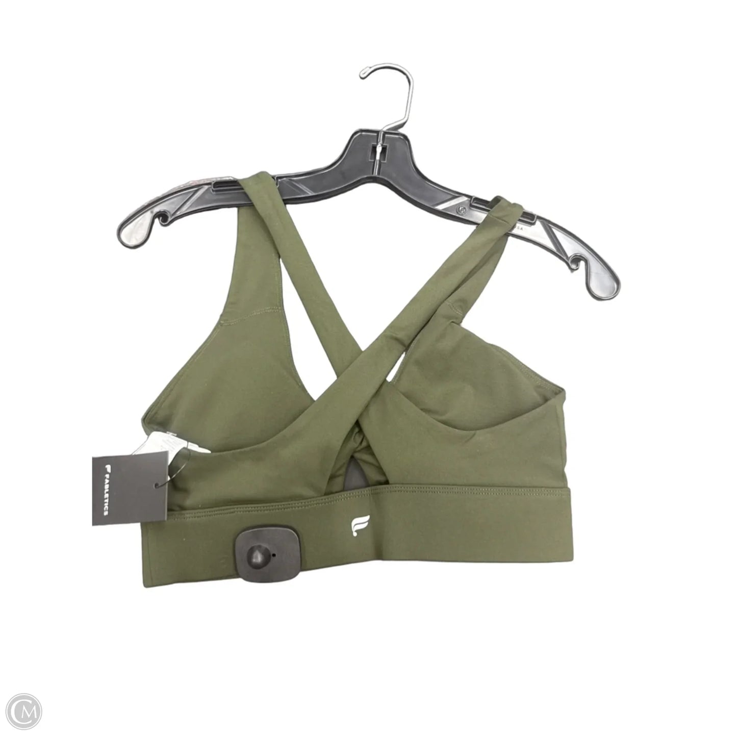 Athletic Bra By Fabletics In Green, Size: S
