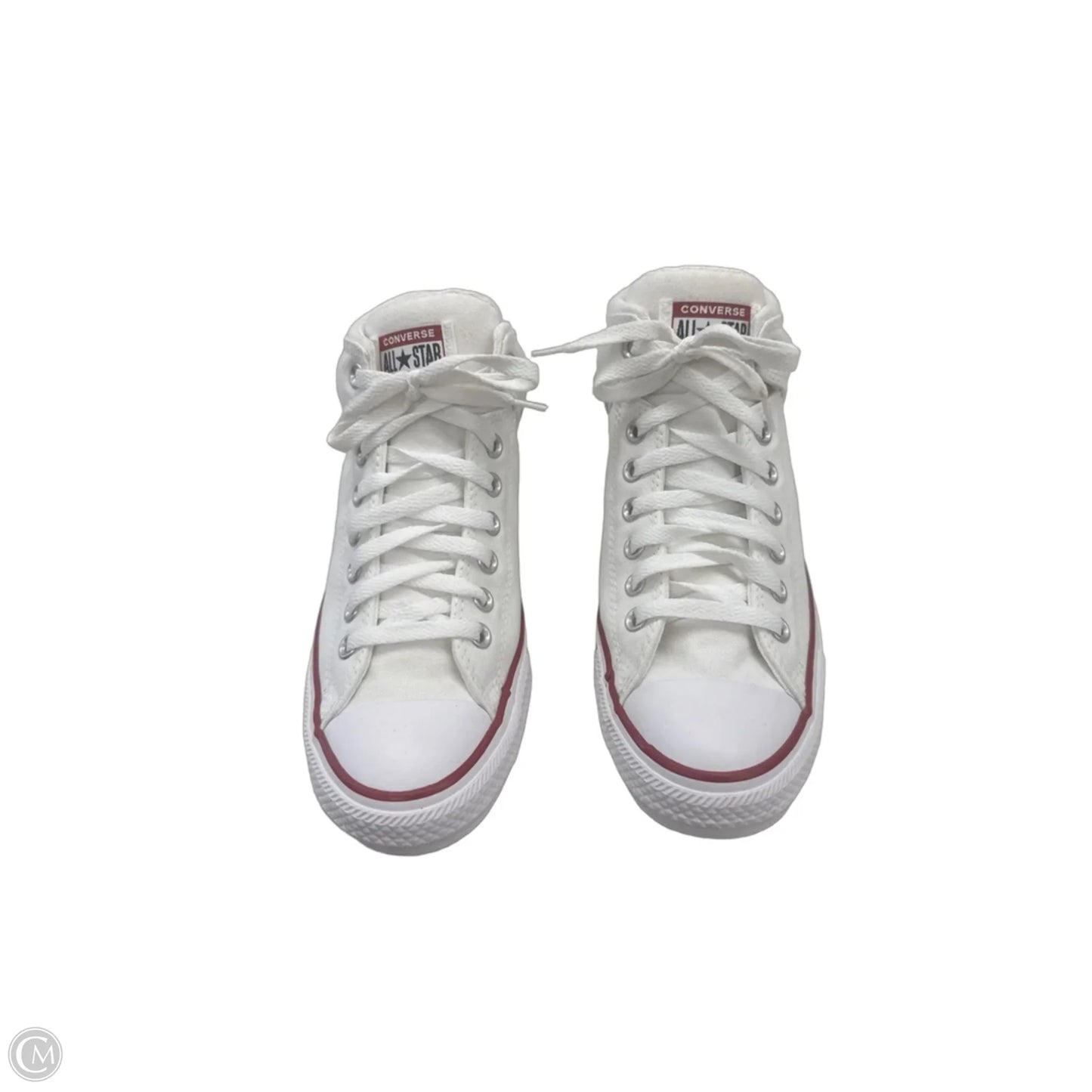 Shoes Sneakers By Converse In Red & White, Size: 10
