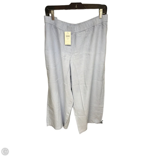 Pants Linen By Pure Jill In Blue, Size: 2x