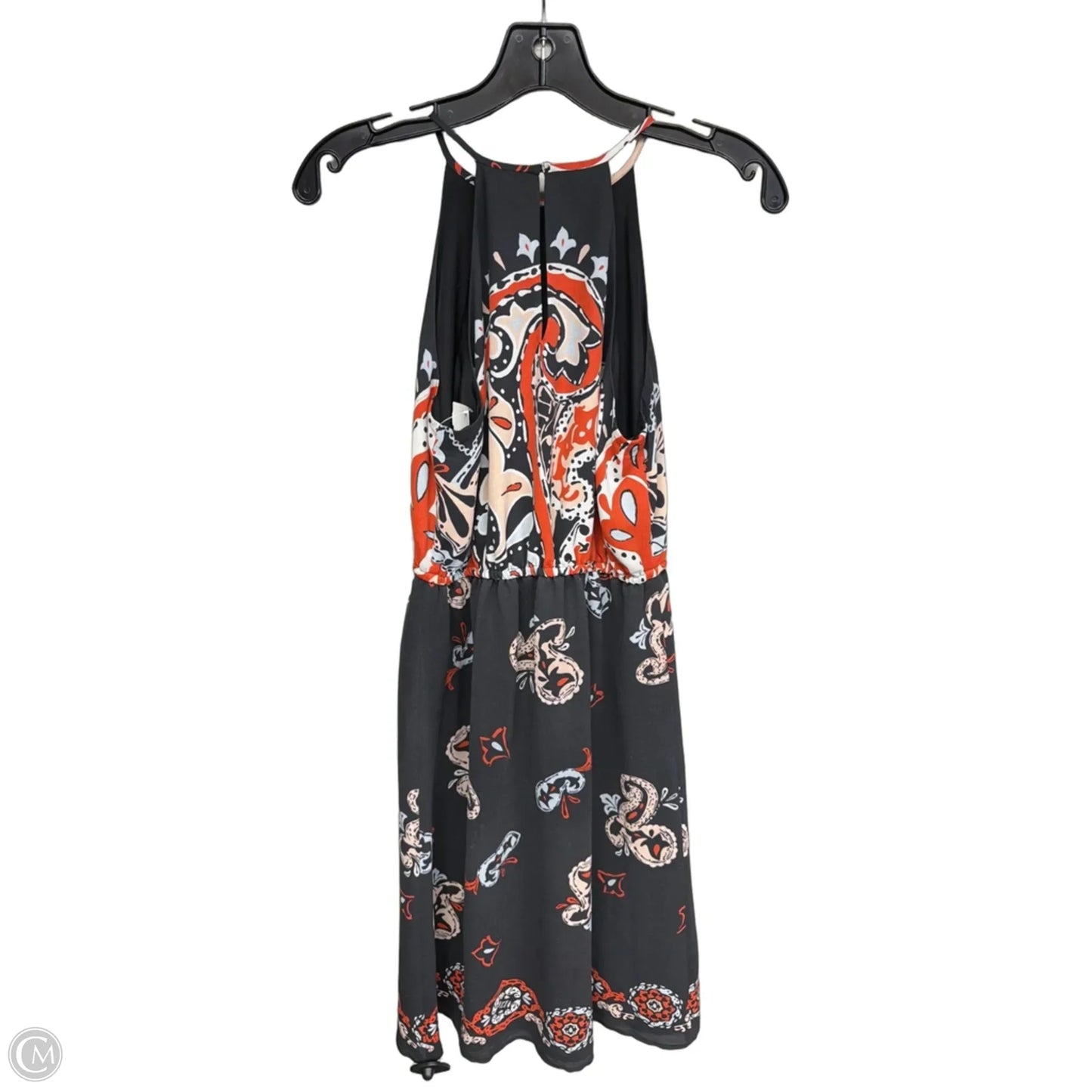Dress Casual Midi By Loft In Blue & Orange, Size: Xsp
