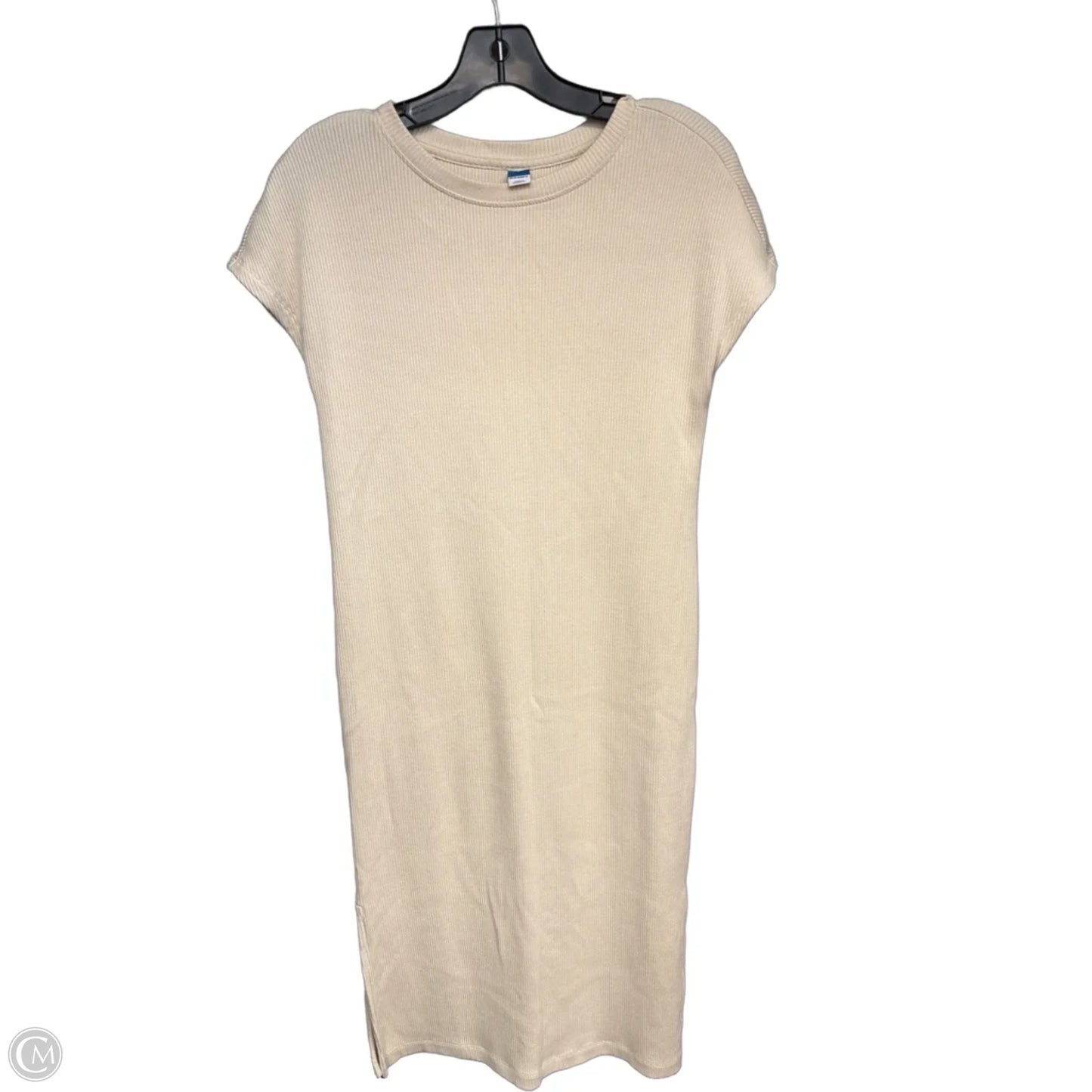 Dress Casual Maxi By Old Navy In Cream, Size: S