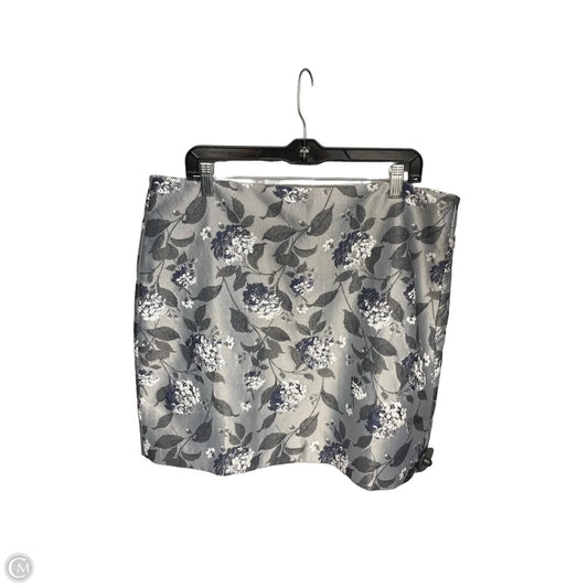 Skirt Midi By Loft In Blue, Size: 16