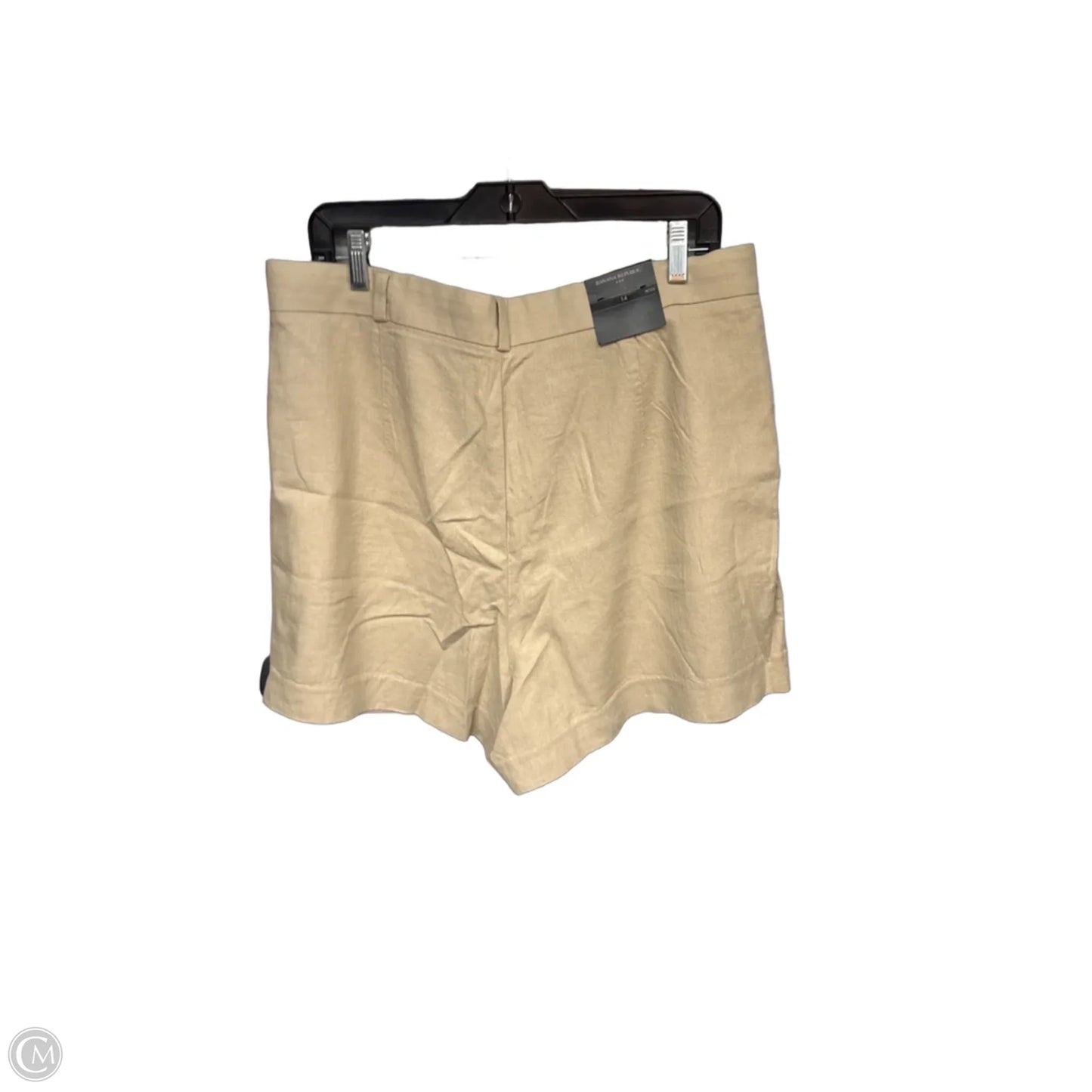 Shorts By Banana Republic In Beige, Size: 14p