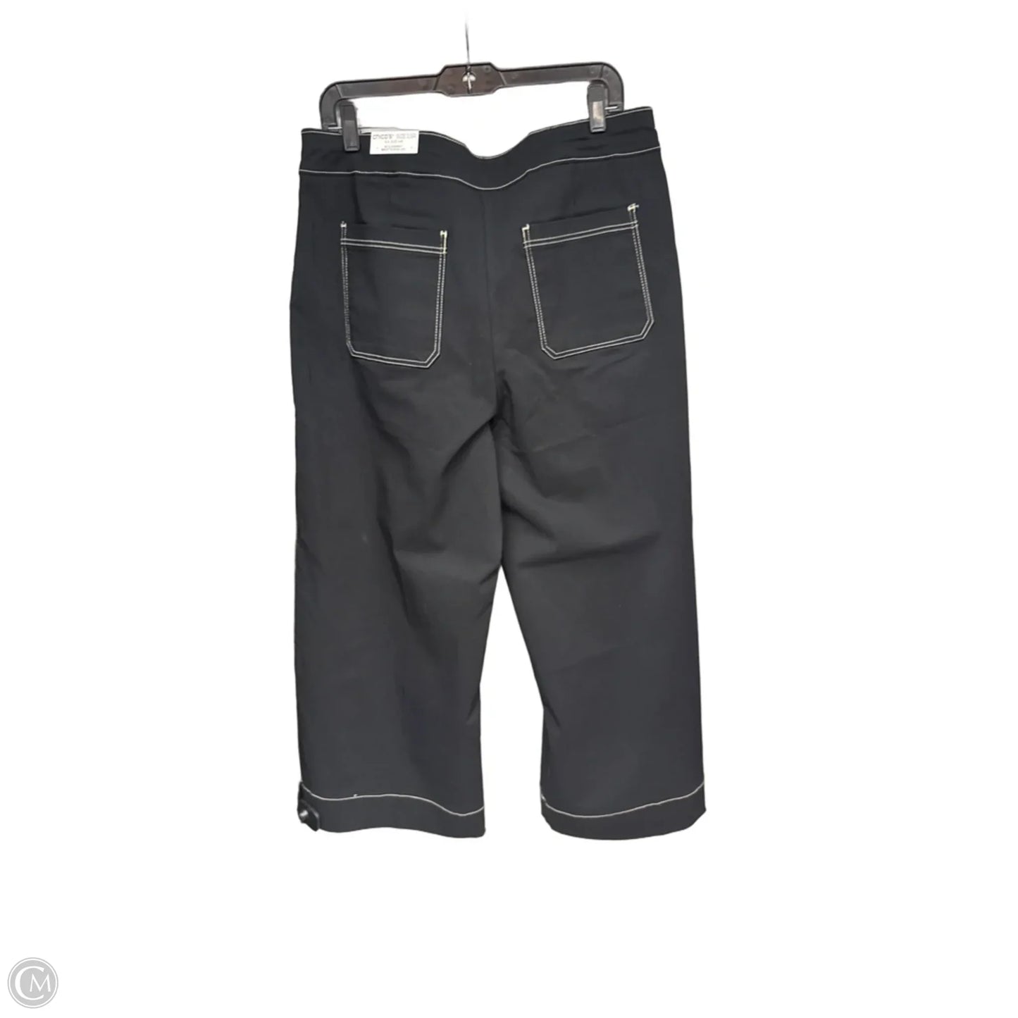 Pants Wide Leg By Chicos In Black, Size: 14