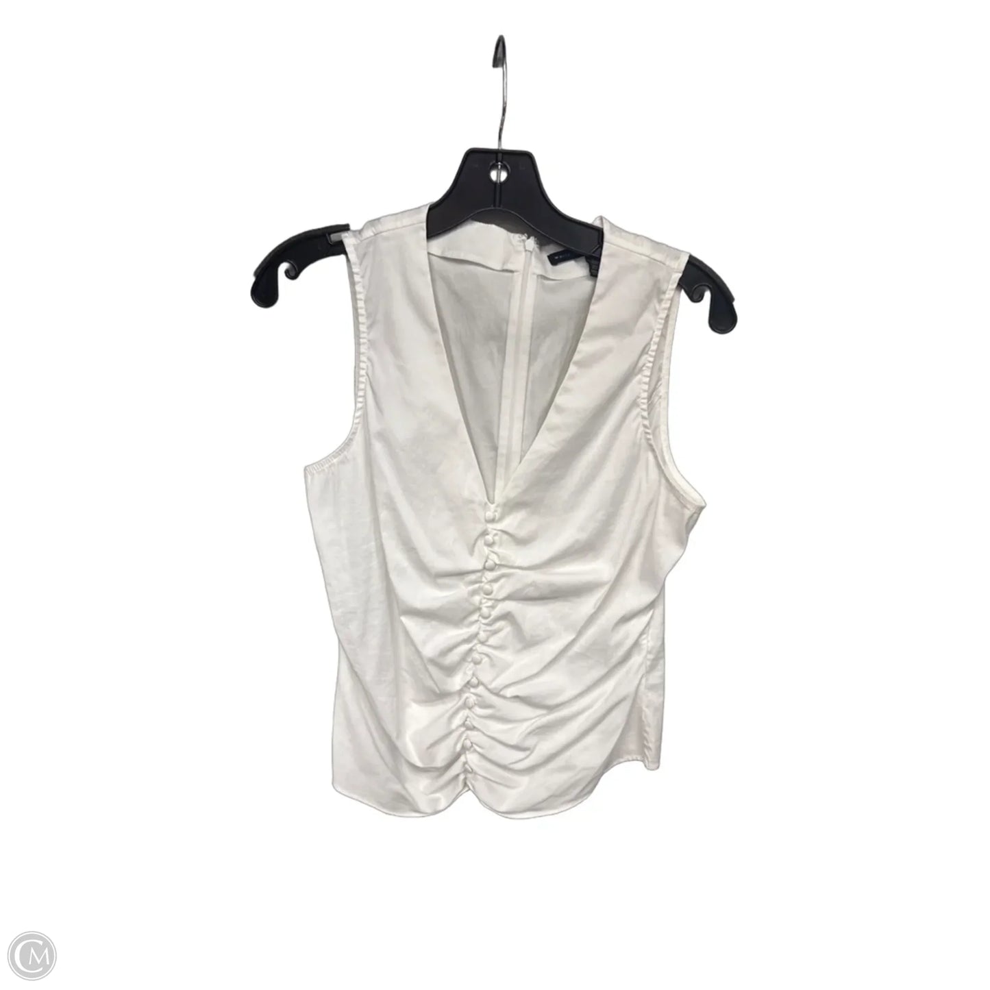 Top Sleeveless By White House Black Market In White, Size: 6