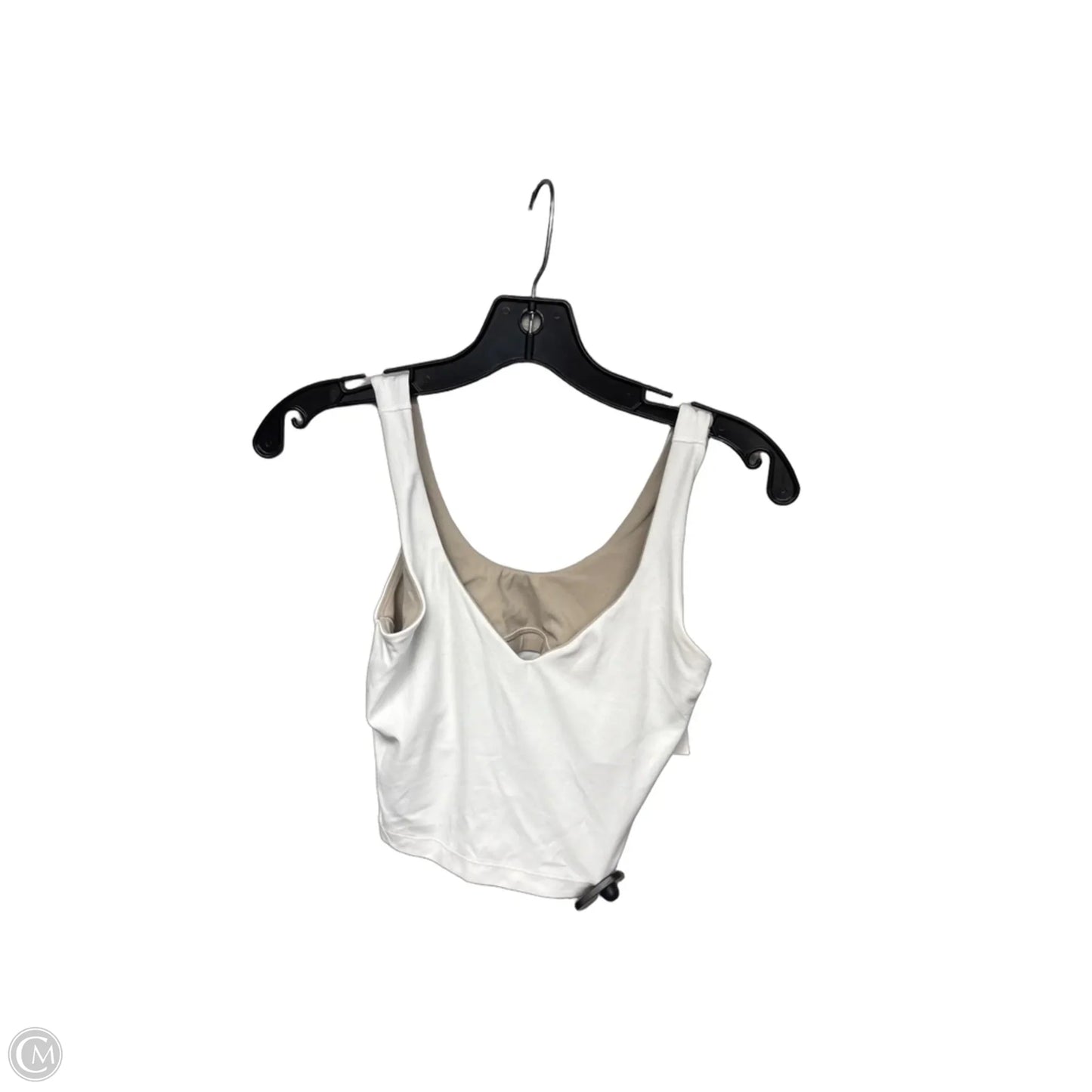 Athletic Tank Top By Lululemon In White, Size: 4