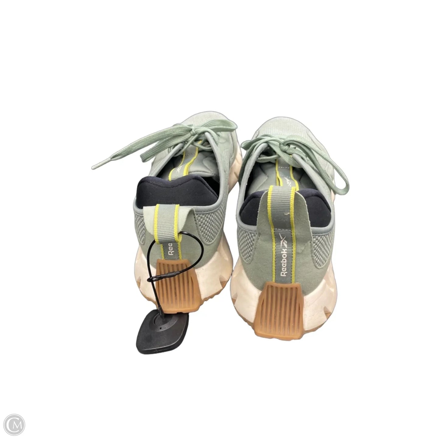 Shoes Athletic By Reebok In Green, Size: 8.5