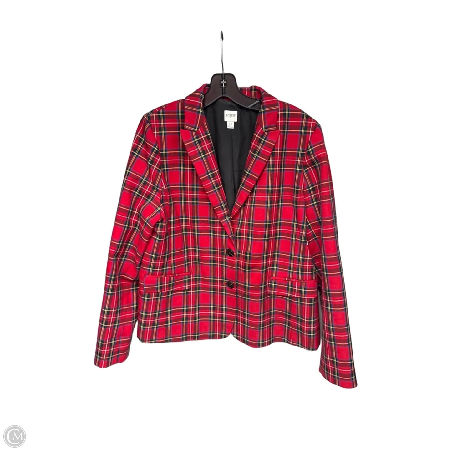 Blazer By J. Crew In Red, Size: 14