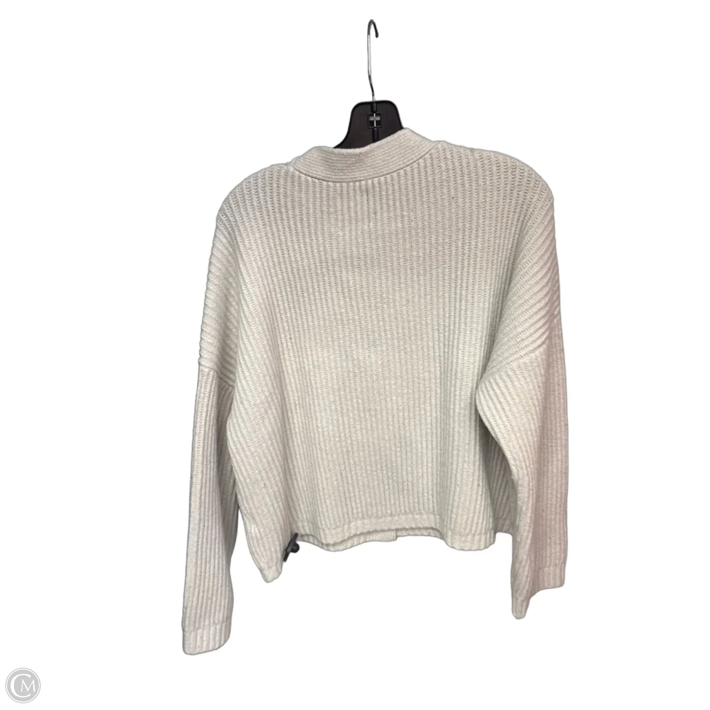 Sweater Cardigan By Abercrombie And Fitch In Grey, Size: M