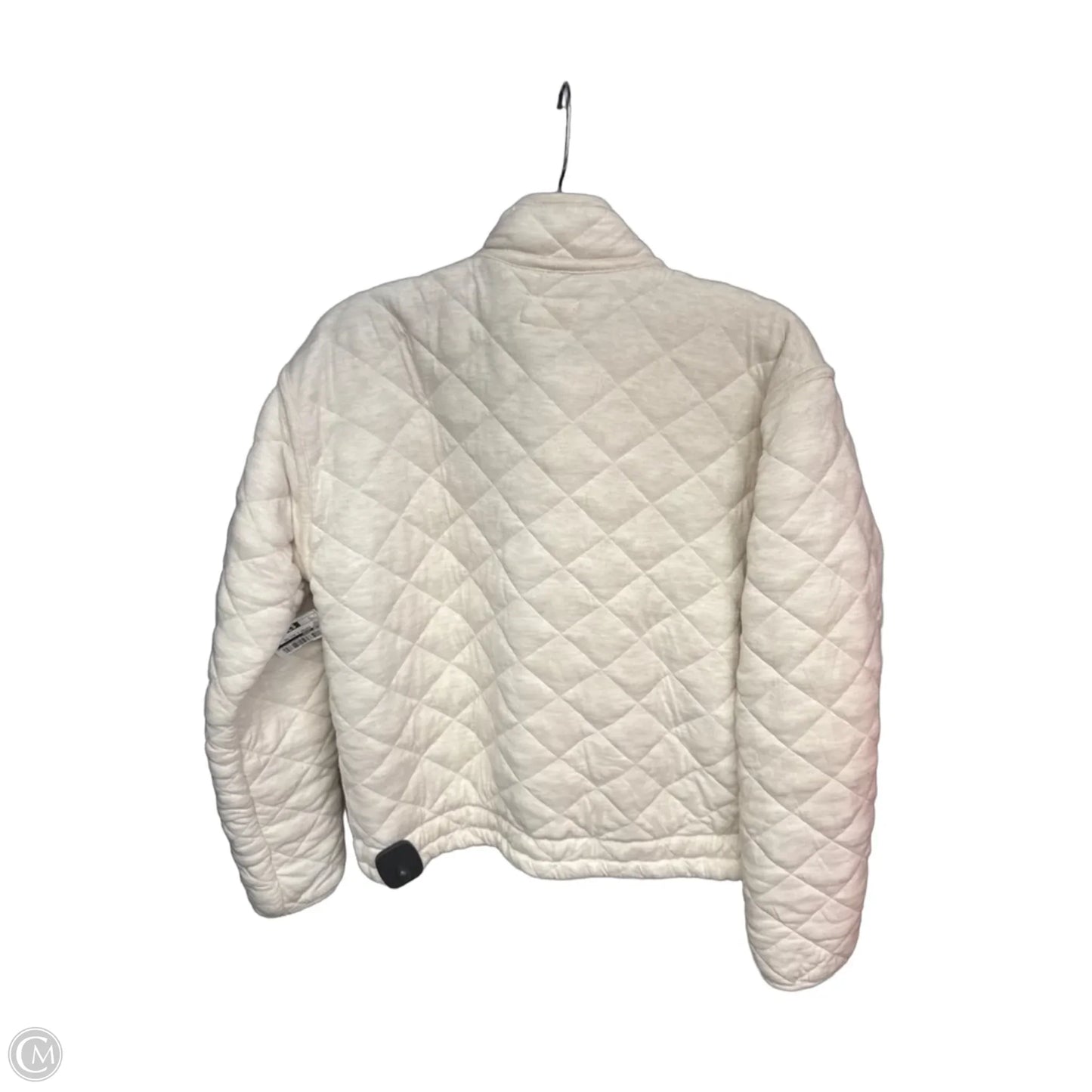 Jacket Puffer & Quilted By Marine Layer In Cream, Size: M