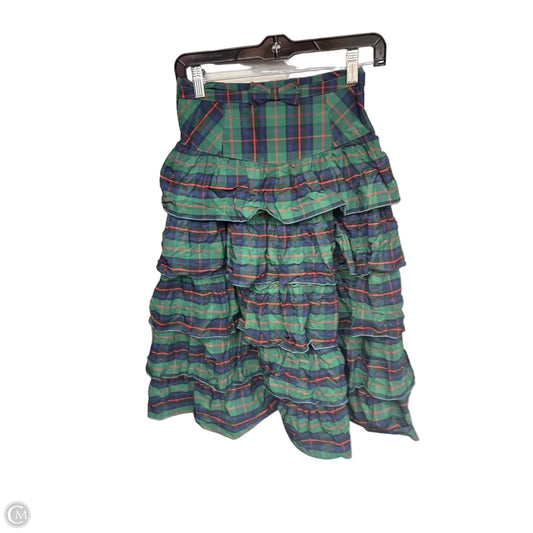 Skirt Maxi By Urban Outfitters In Plaid Pattern, Size: Xs