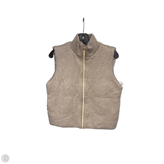Vest Sweater By Joie In Beige, Size: L