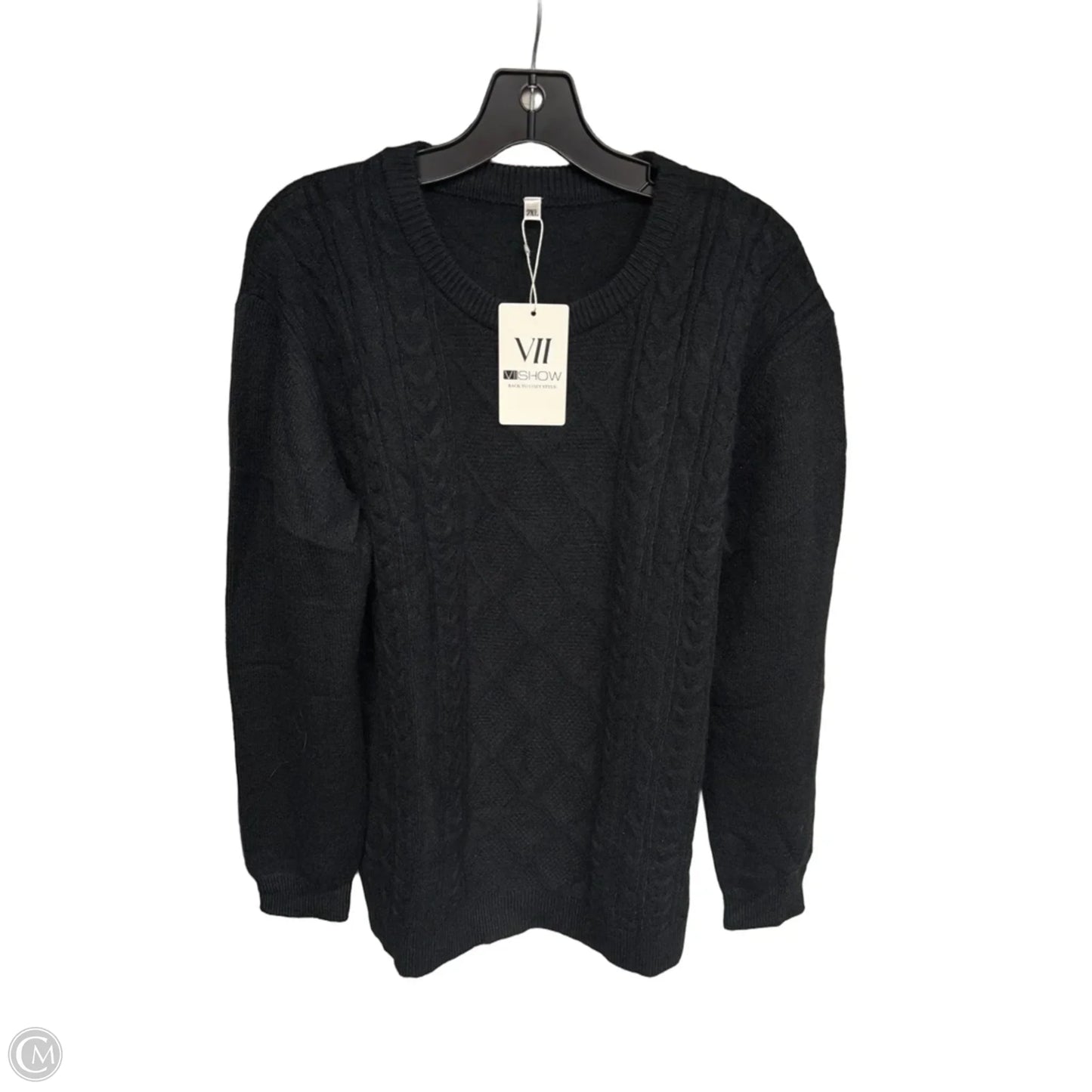 Sweater By Clothes Mentor In Black, Size: 2x
