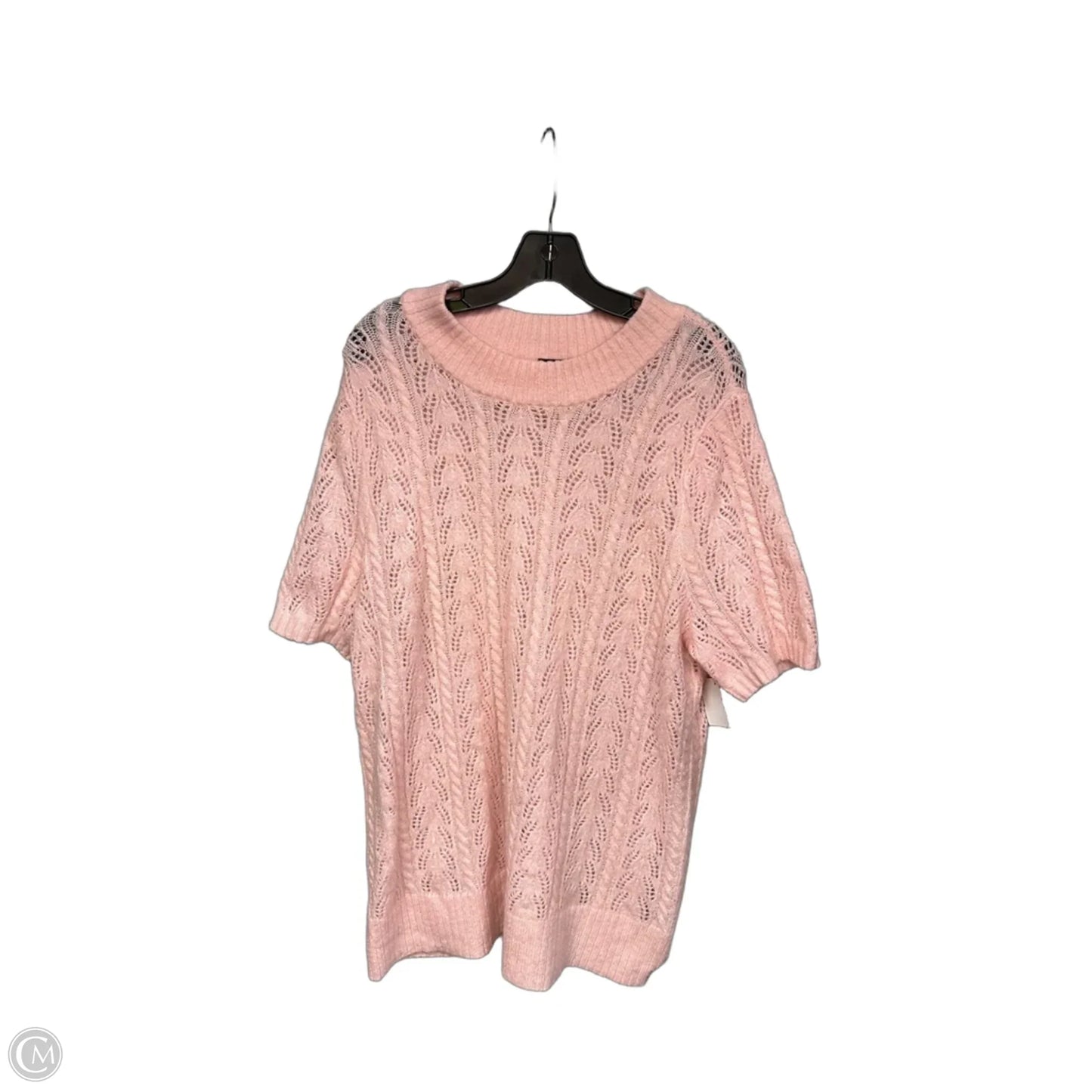 Sweater By Torrid In Pink, Size: 2x