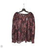 Top Long Sleeve By Torrid In Maroon, Size: 2x