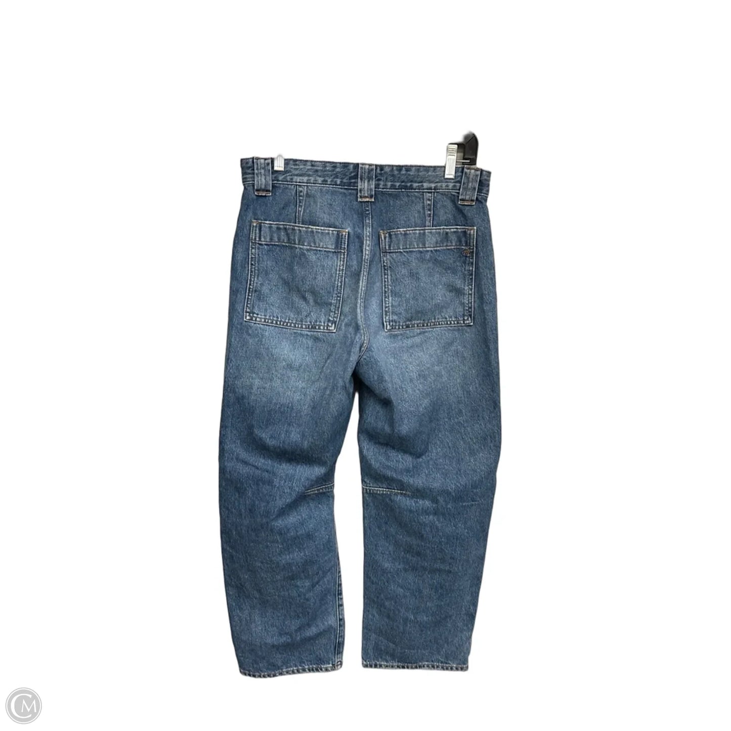 Jeans Wide Leg By Madewell In Blue Denim, Size: 26