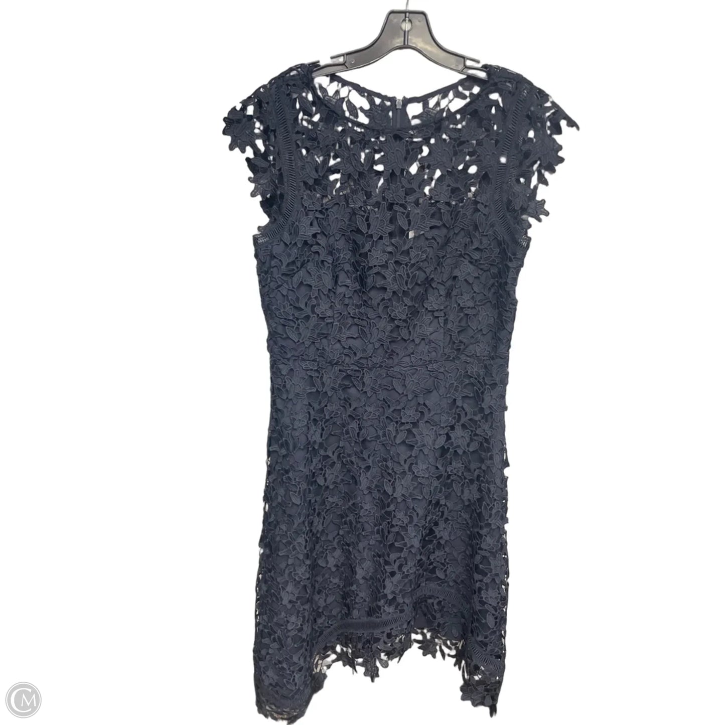 Dress Party Midi By Eliza J In Navy, Size: 16