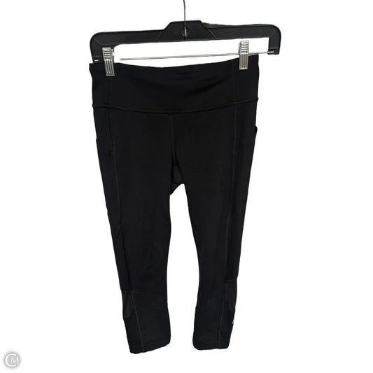 Athletic Leggings Capris By Lululemon In Black, Size: 4